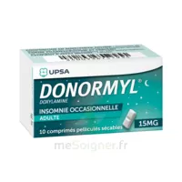 Donormyl 15 Mg Comprimés Pelliculés Sécables T/10 à TARBES