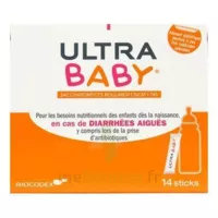 Ultra-baby Poudre Antidiarrhéique 14 Sticks/2g à TARBES