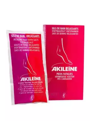 Akileine Soins Rouges Sels De Bain DÉlassant 2sach/150g à TARBES
